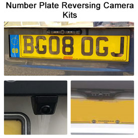 Number Plate / Small Reversing Camera Kits