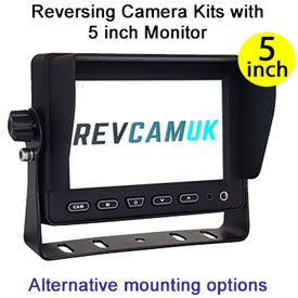 5" Monitor Reversing Camera Kits - PM50 Series