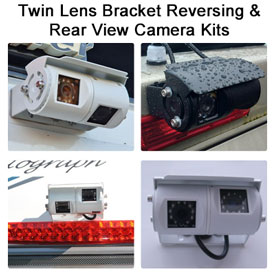 Twin Lens Reversing + Rear View camera kits