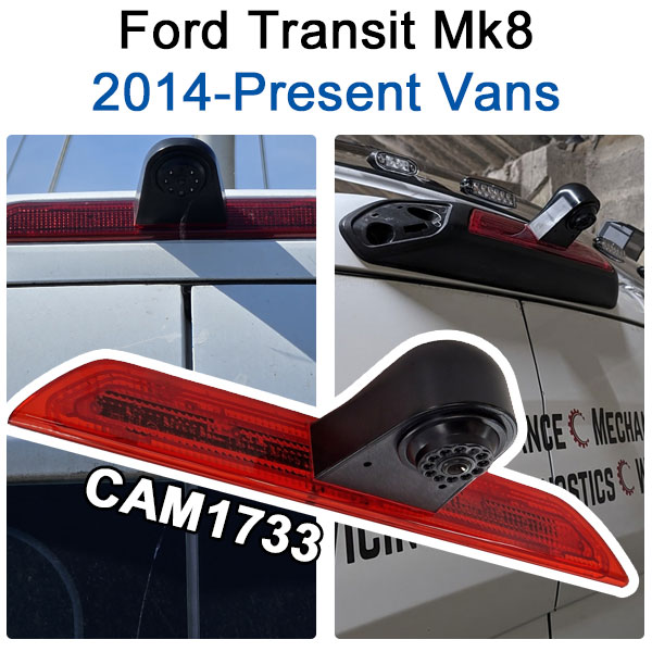 Ford Transit Reversing Camera for 2014 to Present van brake light replacement