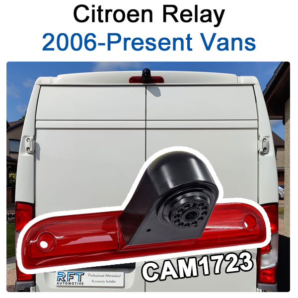 Reversing Camera for 2006+ Citroen Relay designed to fit the brake light