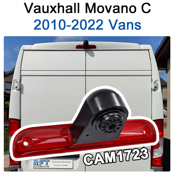 Reversing Camera to fit 2022+ Vauxhall Movano Brake Light