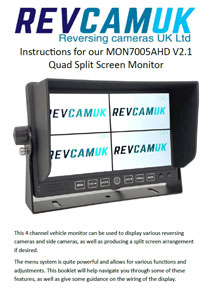 thumbnail image for instructions download of 7 inch ahd split screen vehicle monitor for 1080p 720p reversing cameras