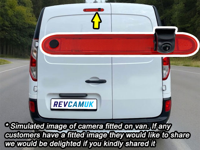 2012-2021 Mercedes Citan Reversing Camera for Brake Light